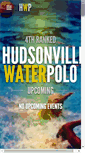 Mobile Screenshot of hudsonvillewaterpolo.com